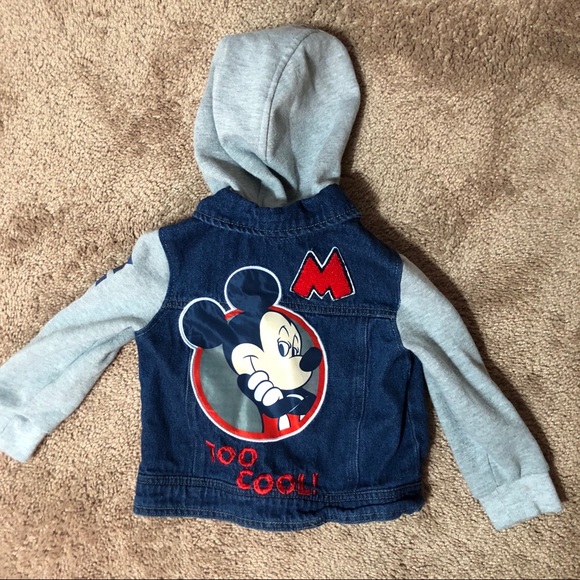 Disney Other - Disney Toddler Jacket Size 2T Mickey “Too Cool !”